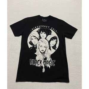 Blackcraft Cult Black Magic Graphic T Shirt Size M Black Witches Gothic Emo Tee‎